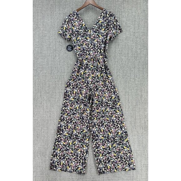 Natural History Museum X Joanie Jumpsuit 4 Multicolor Abstract Wide Leg - Picture 2 of 16